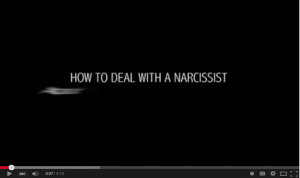 YouTube Screen Ho to deal with a narcissist